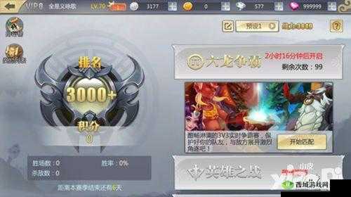 齐天战神：六龙争霸，谁与争锋